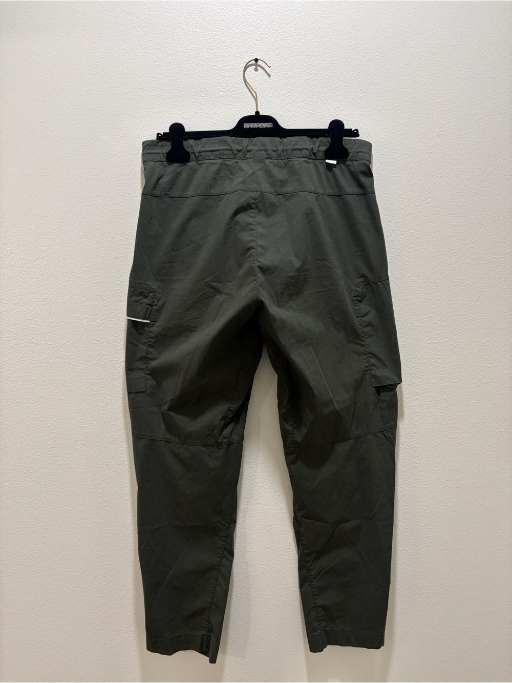 NIKE Style Essentials Unlined Woven Green Cargo Pants - Picture 6 of 9